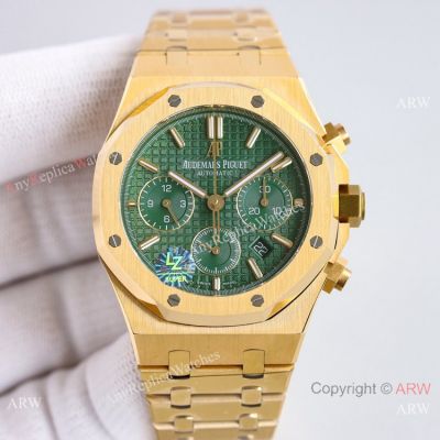 Swiss Audemars Piguet Royal Oak Green Dial 26331ba Watch Swiss Made